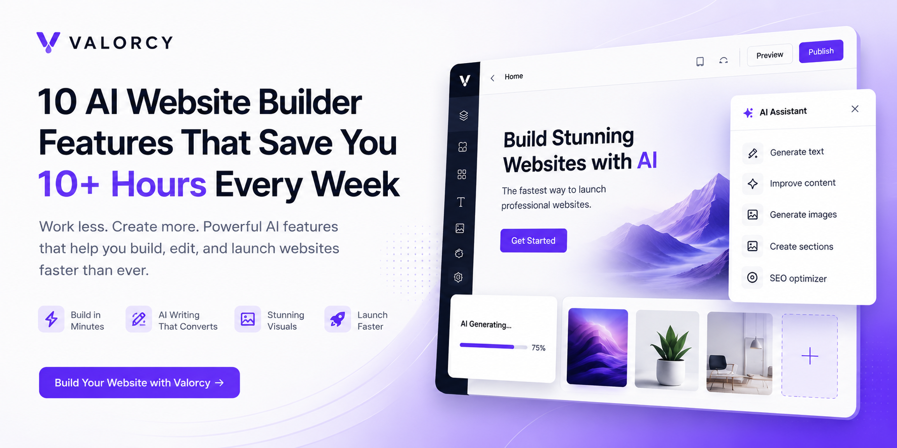 10 AI Website Builder Features That Save You 10+ Hours Every Week